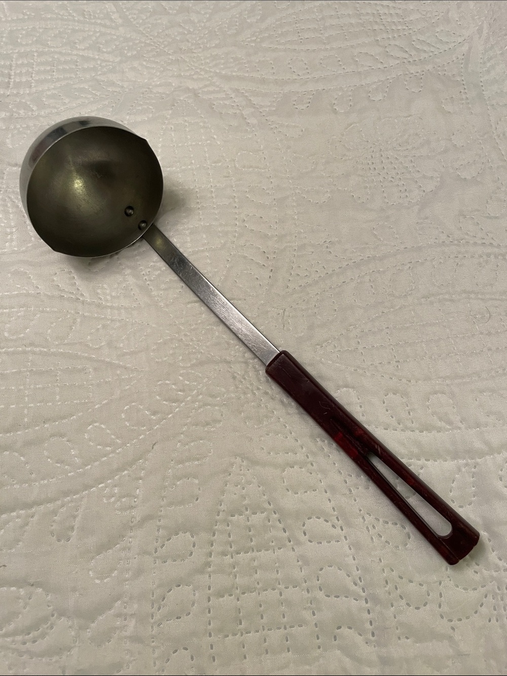Vintage STANHOME Bakelite Handle Ladle